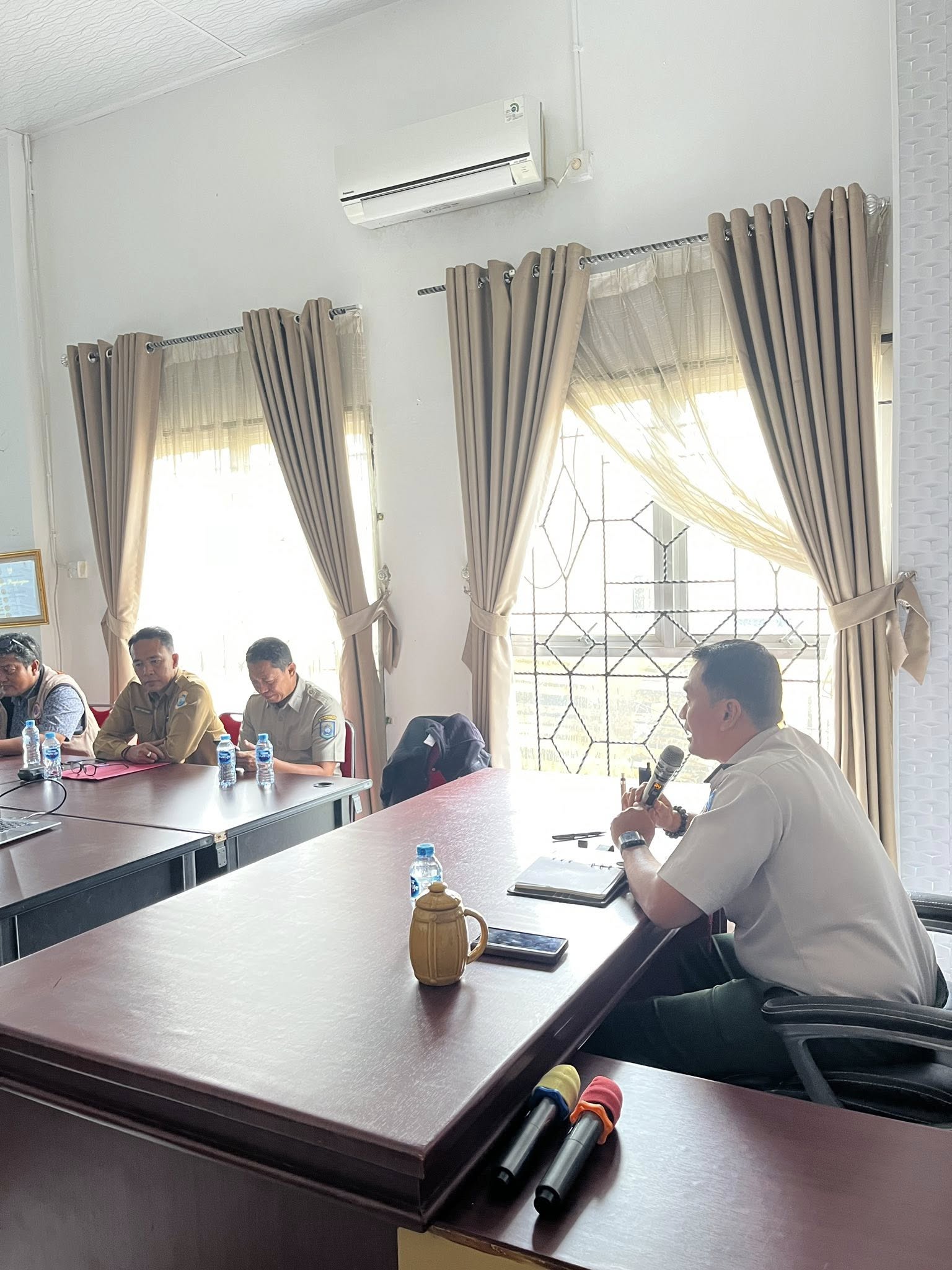 Rapat Penguatan Koordinasi dan Keterpaduan Penyelenggaraan Penanggulangan Bencana Kab/Kota se Provinsi Bangka Belitung