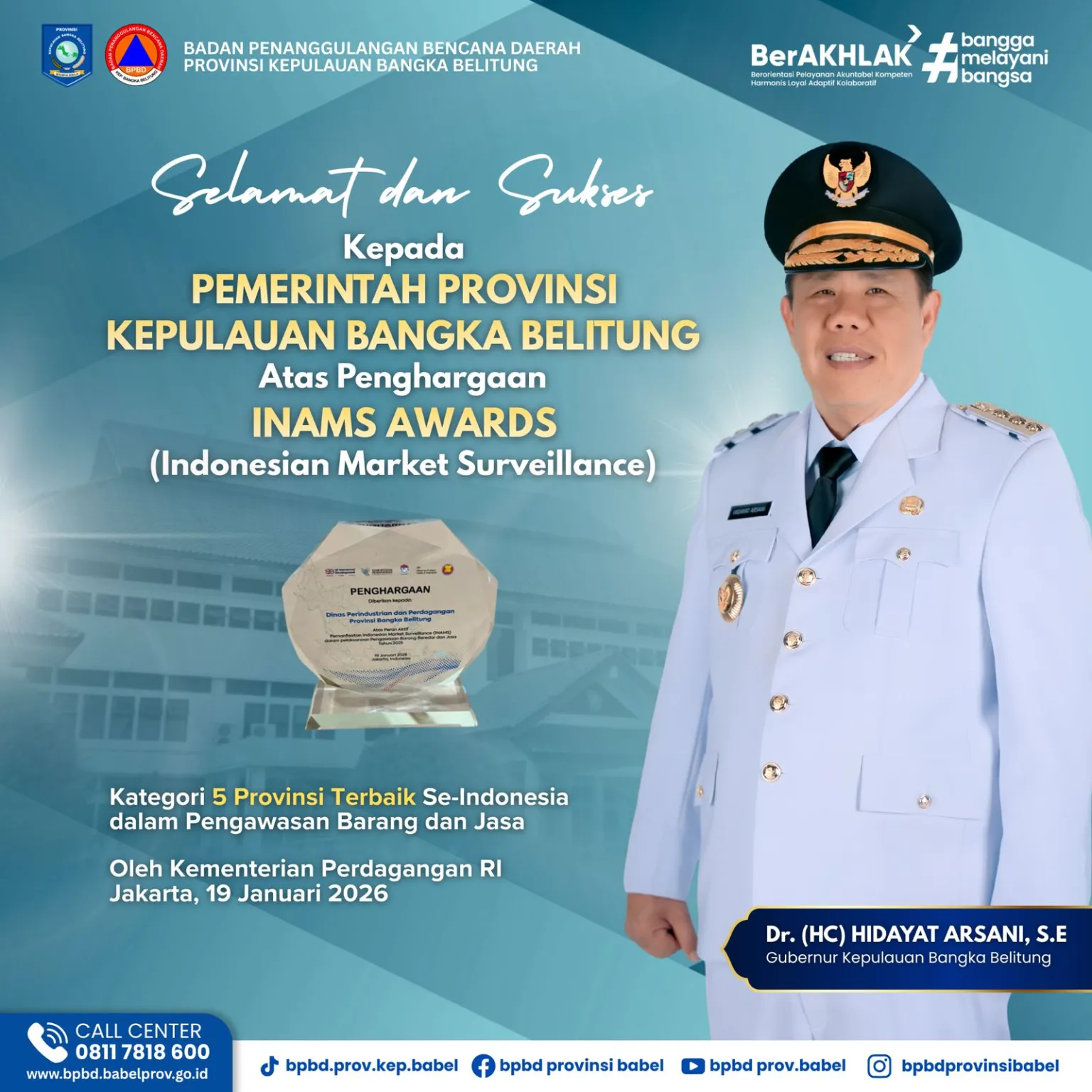 Detail Penghargaan INAMS Awards