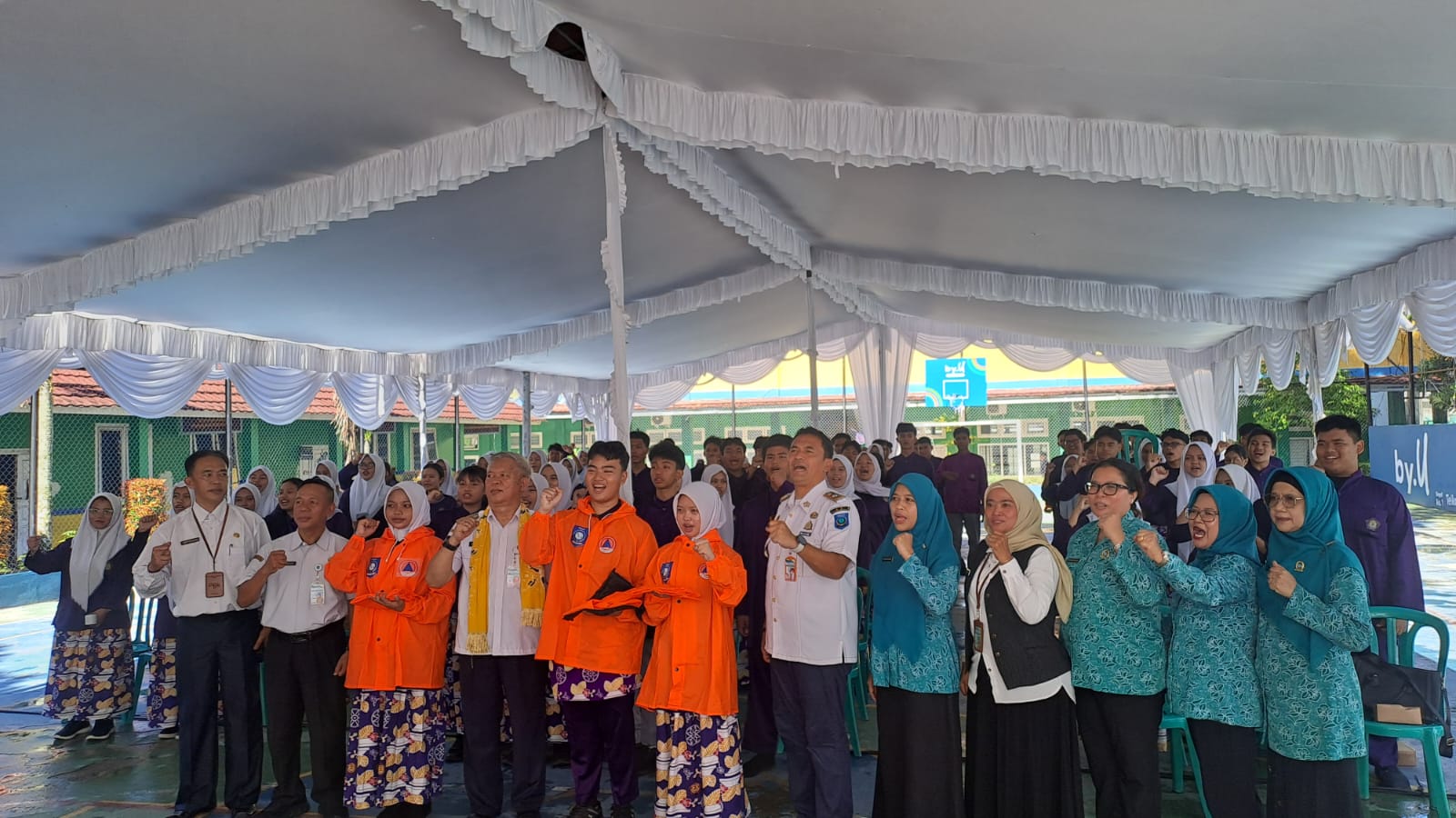 Wujudkan Pendidikan Tangguh Bencana BPBD Prov .Babel Gelar Sosialisasi KIE di SMAN 1 Pangkalpinang